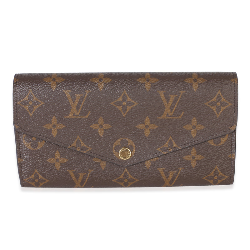 Louis Vuitton Monogram Canvas Sarah Wallet Wallet id