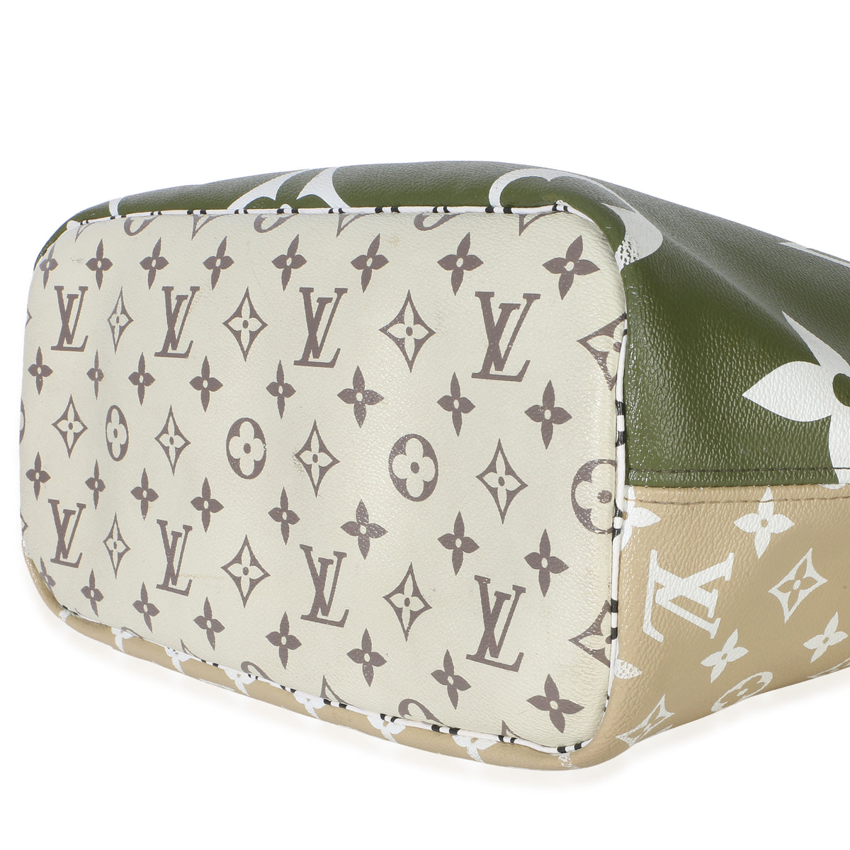 Louis Vuitton Kaki Monogram Giant Neverfull MM Handbag 6