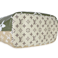 Louis Vuitton Kaki Monogram Giant Neverfull MM Handbag 7