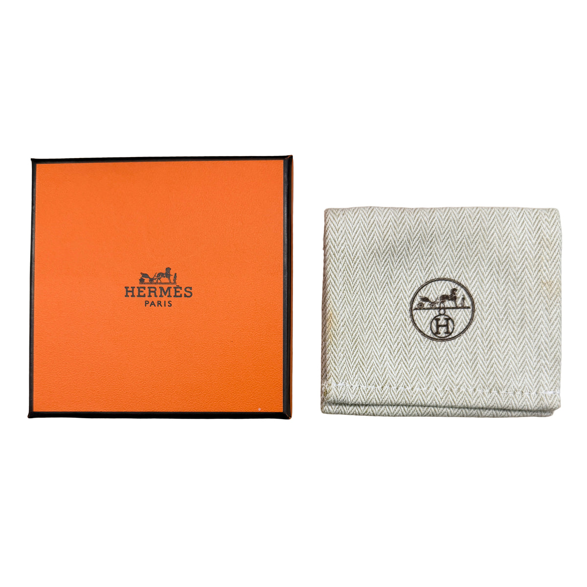 Hermès Gold Plated  Extra Narrow Uni Bracelet box