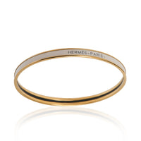 Hermès Gold Plated  Extra Narrow Uni Bracelet bv