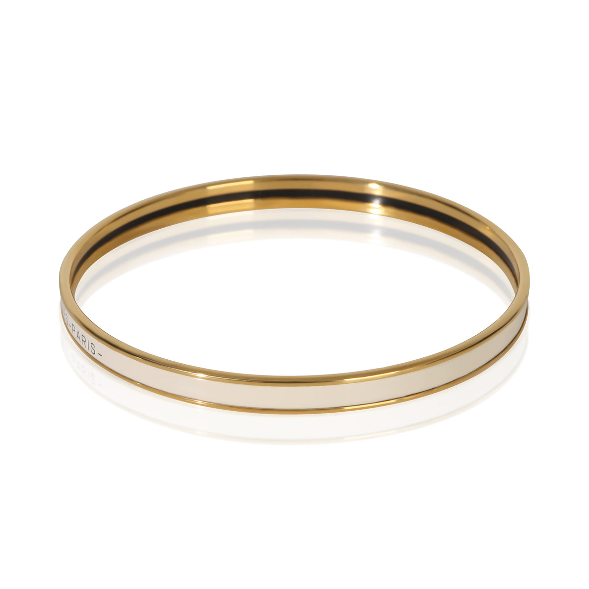 Hermès Gold Plated  Extra Narrow Uni Bracelet sv