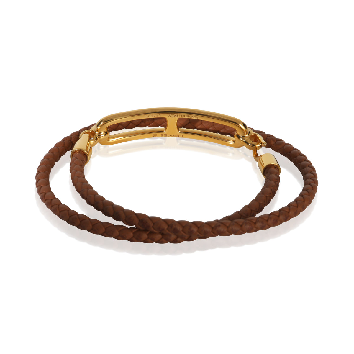 Hermès Gold Plated  Roulis Double Tour Bracelet pv