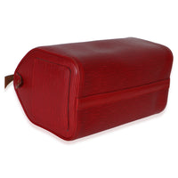 Louis Vuitton Red Epi Speedy 25 Handbag 7