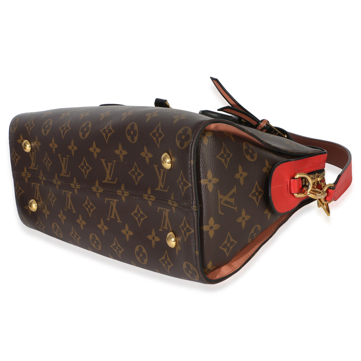 Louis Vuitton Pink Red Monogram Canvas Tuileries NM Handbag 6