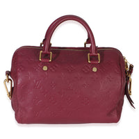 Louis Vuitton Aurore Monogram Empreinte Speedy Bandouliere 25 Handbag 4