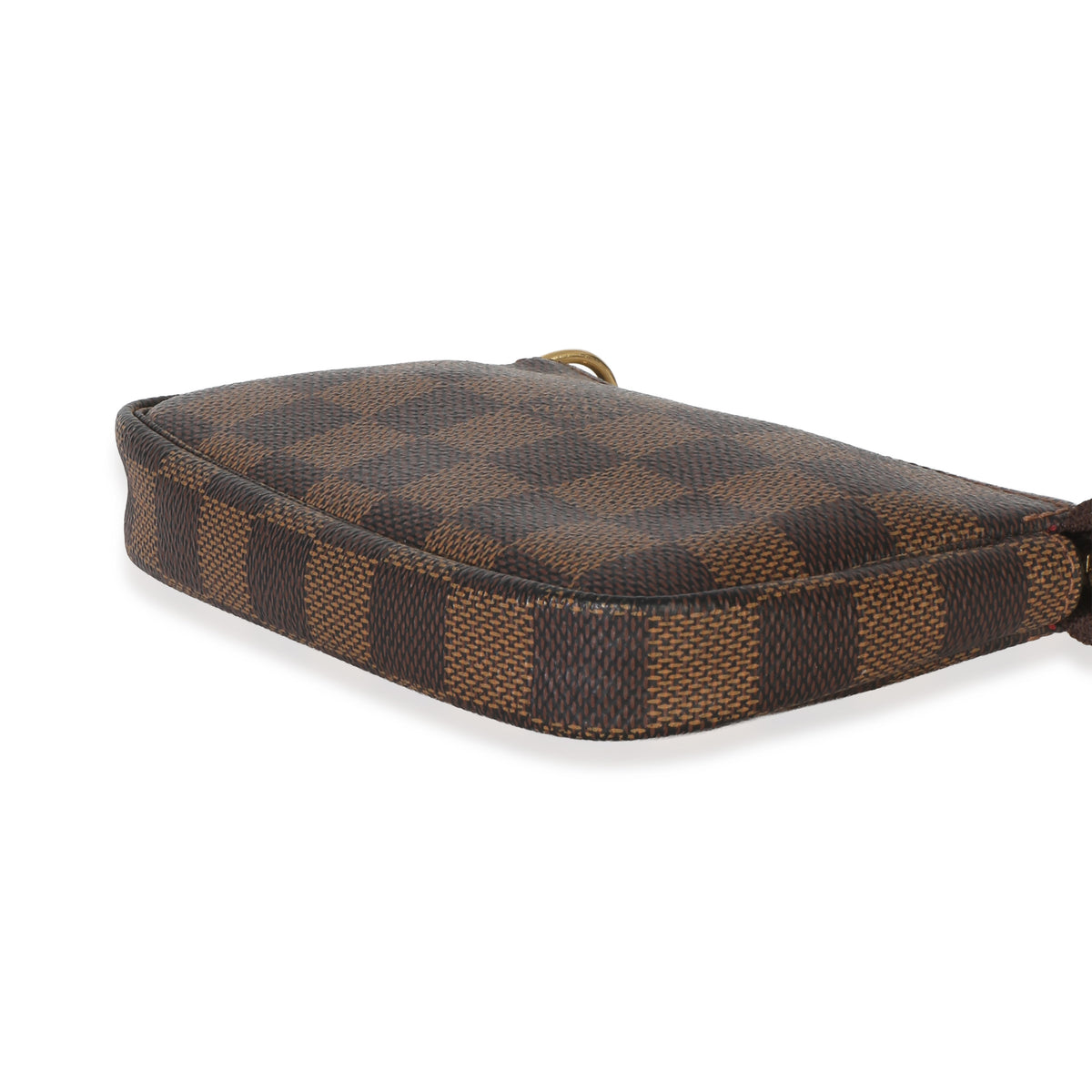 Louis Vuitton Damier Ebene Canvas Mini Pochette Accessories Handbag 6