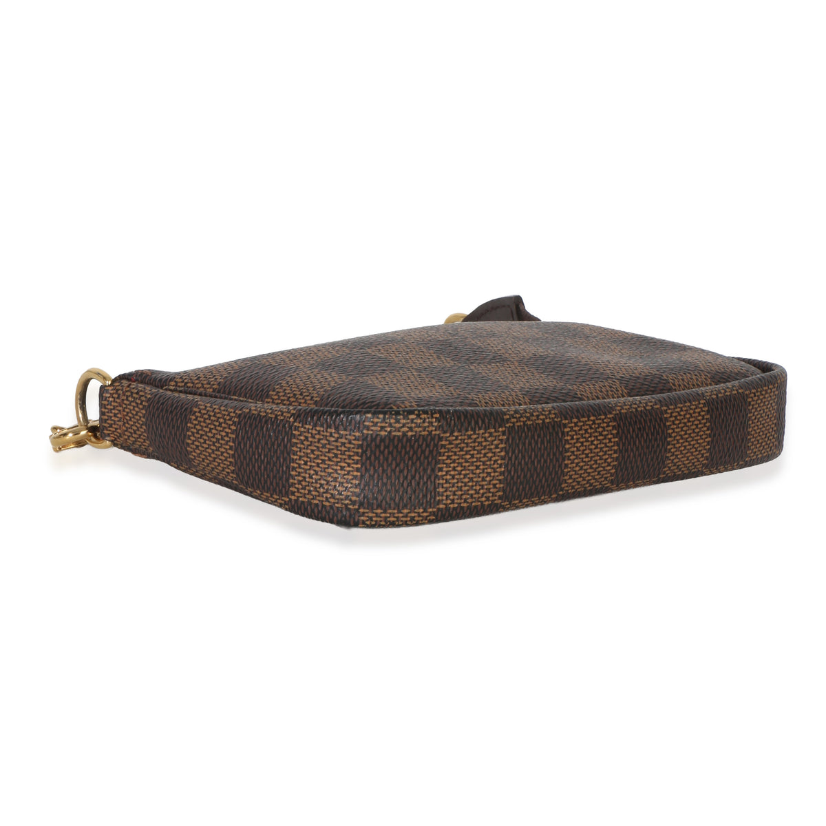 Louis Vuitton Damier Ebene Canvas Mini Pochette Accessories Handbag 7