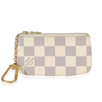 Louis Vuitton Damier Azur Canvas Key Pouch id
