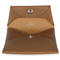 Hermès Alezan Biscuit Epsom Verso Bastia Change Purse Wallet 8