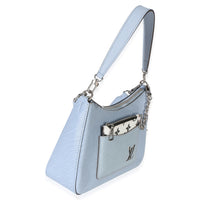 Louis Vuitton Blue Epi Monogram Marelle Shoulder Handbag 3