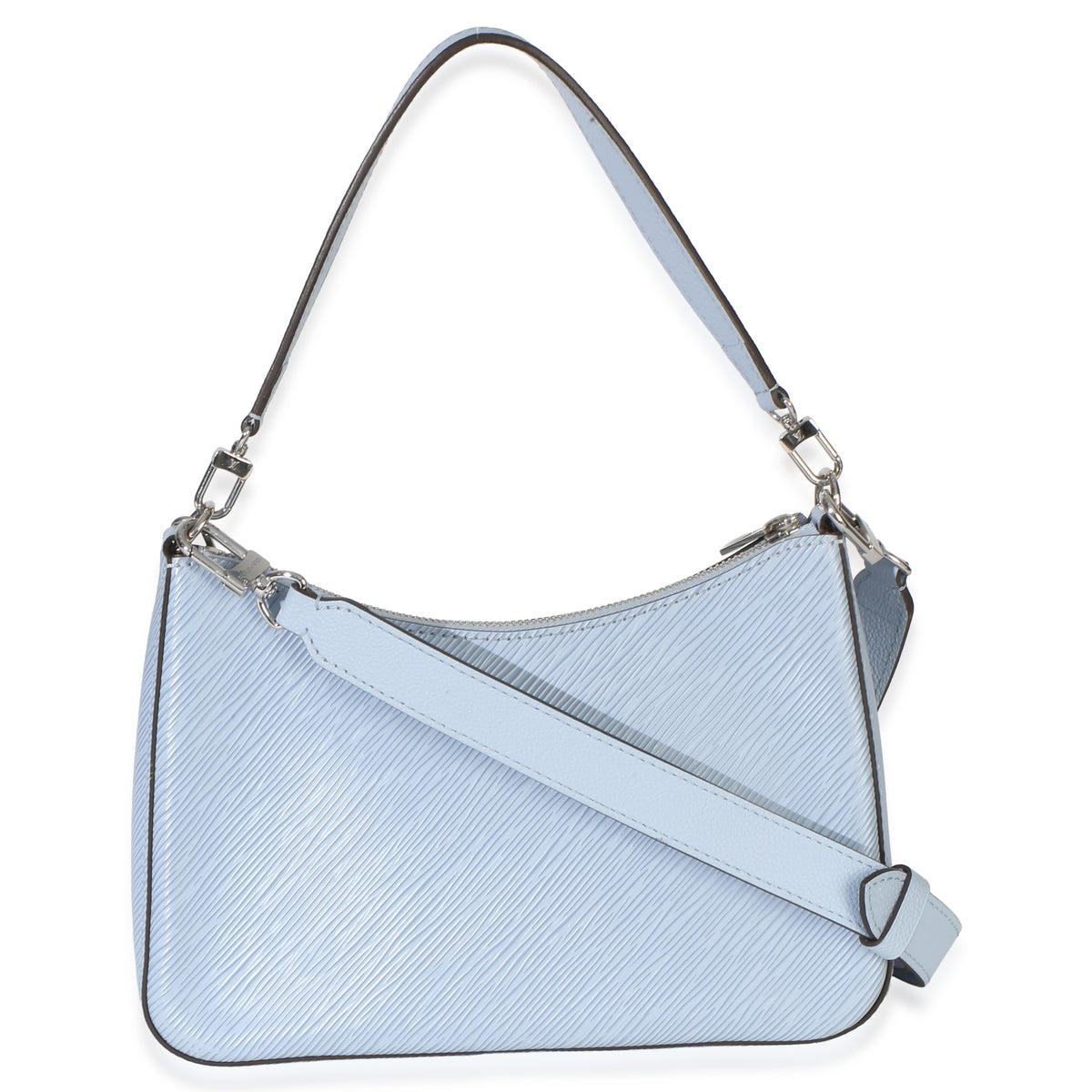 Louis Vuitton Blue Epi Monogram Marelle Shoulder Handbag 4