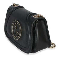 Gucci Black Calfskin Blondie Small Chain Shoulder Bag Handbag 2