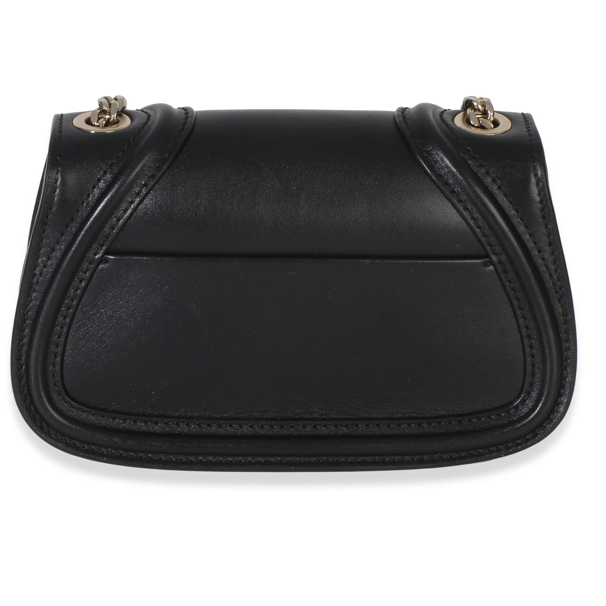 Gucci Black Calfskin Blondie Small Chain Shoulder Bag Handbag 4