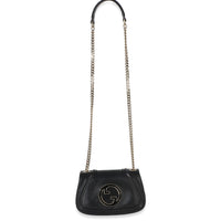 Gucci Black Calfskin Blondie Small Chain Shoulder Bag Handbag 8
