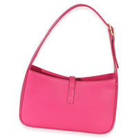 Saint Laurent Pink Smooth Calfskin Le 5 7 Small Hobo Handbag 4
