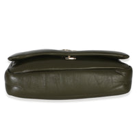 Gucci Green Lambskin GG Milano Small Top Handle Shoulder Bag Handbag 7
