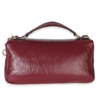 Gucci Red Lambskin GG Milano Small Top Handle Shoulder Bag Handbag 4