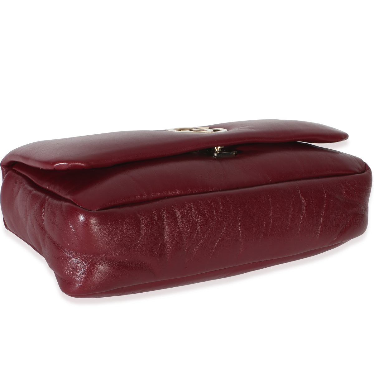 Gucci Red Lambskin GG Milano Small Top Handle Shoulder Bag Handbag 7