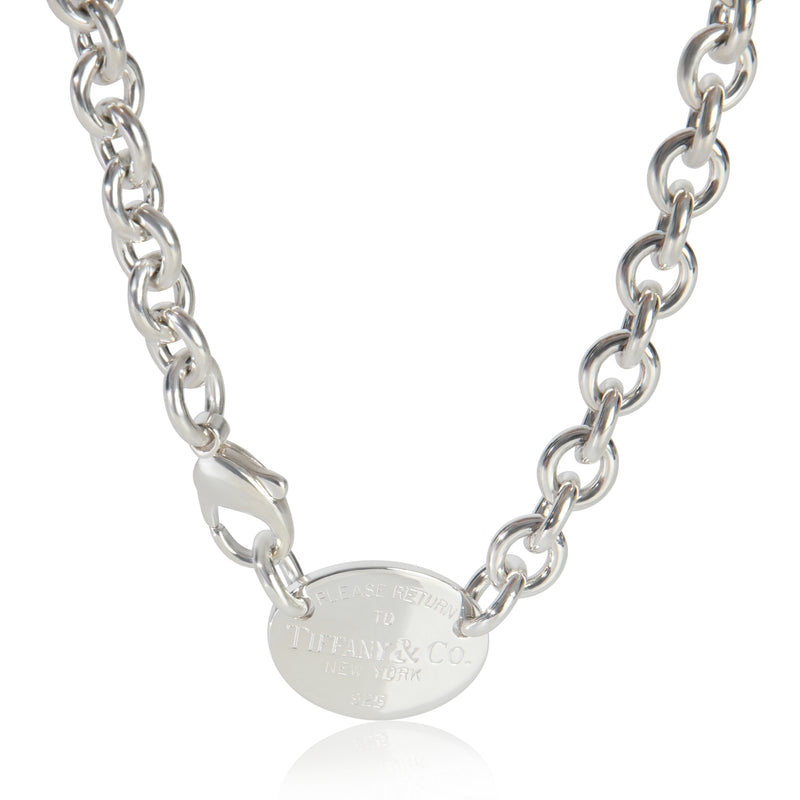 Tiffany & Co. Sterling Silver  Return To Tiffany Necklace