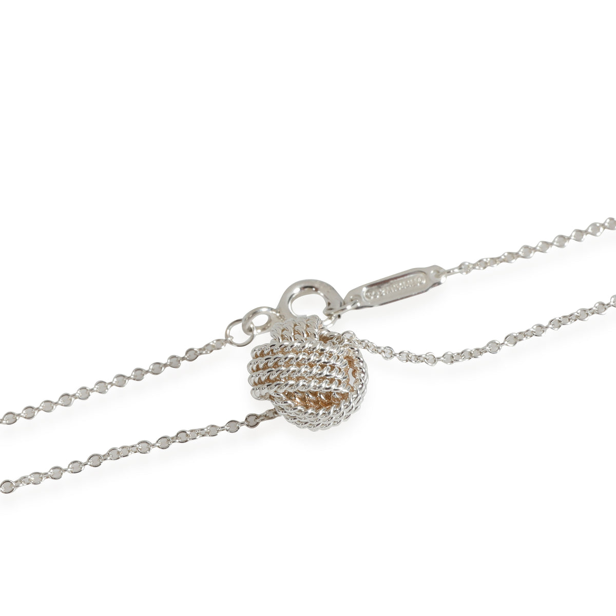 Tiffany & Co. Sterling Silver  Knot Pendant