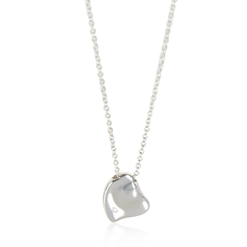Tiffany & Co. Sterling Silver  Elsa Peretti Small Full Heart Pendant fv