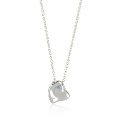 Tiffany & Co. Sterling Silver  Elsa Peretti Small Full Heart Pendant fv