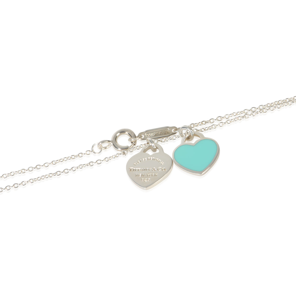 Tiffany & Co. Sterling Silver  Mini Return To Tiffany Pendant sv