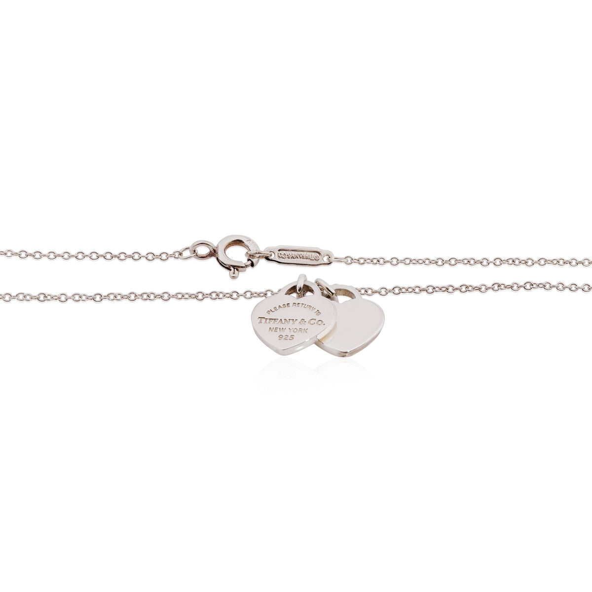 Tiffany & Co. Sterling Silver  Mini Return To Tiffany Pendant