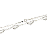 Tiffany & Co. Sterling Silver  Elsa Peretti Open Heart Necklace sv