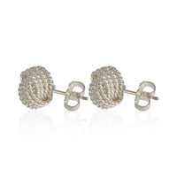 Tiffany & Co. Sterling Silver  Knot Earrings
