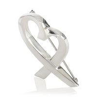 Tiffany & Co. Sterling Silver  Paloma Picasso Loving Heart Brooch sv