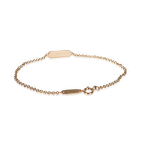 Tiffany & Co. Rose Gold Diamond ID Chain Bracelet pv