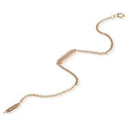 Tiffany & Co. Rose Gold Diamond ID Chain Bracelet bv