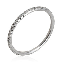 Tiffany & Co. White Gold Diamond Metro Eternity Band pv