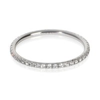 Tiffany & Co. White Gold Diamond Metro Eternity Band fv