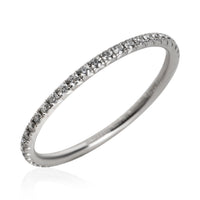 Tiffany & Co. White Gold Diamond Metro Eternity Band av
