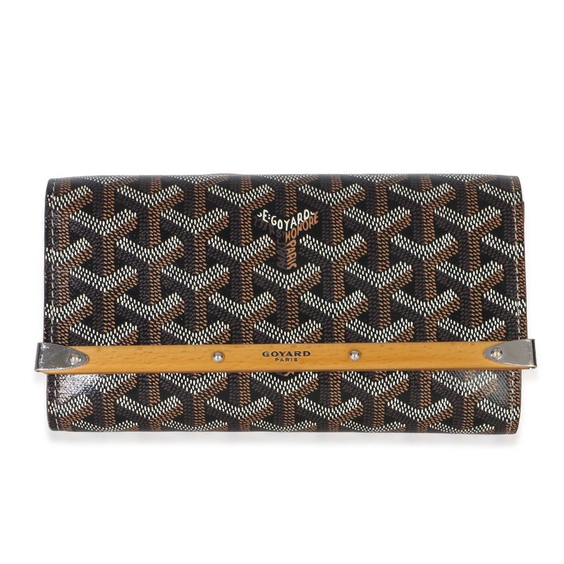 Goyard Gold Black ine Monte Carlo Mini Clutch Handbag id