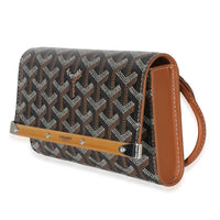 Goyard Gold Black ine Monte Carlo Mini Clutch Handbag 2