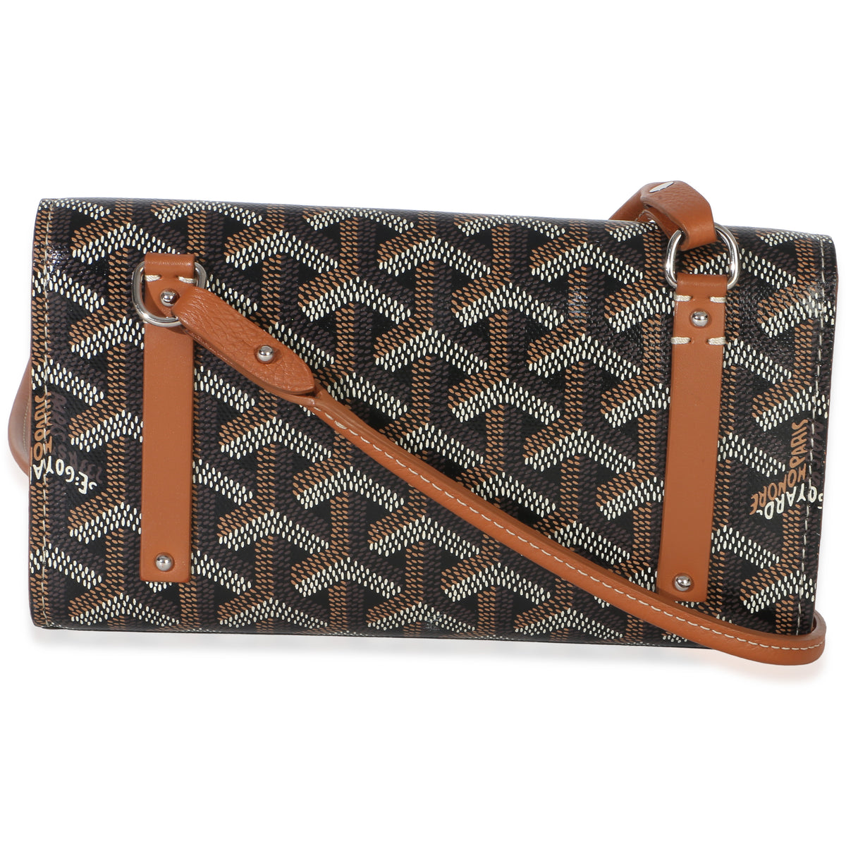 Goyard Gold Black ine Monte Carlo Mini Clutch Handbag 4
