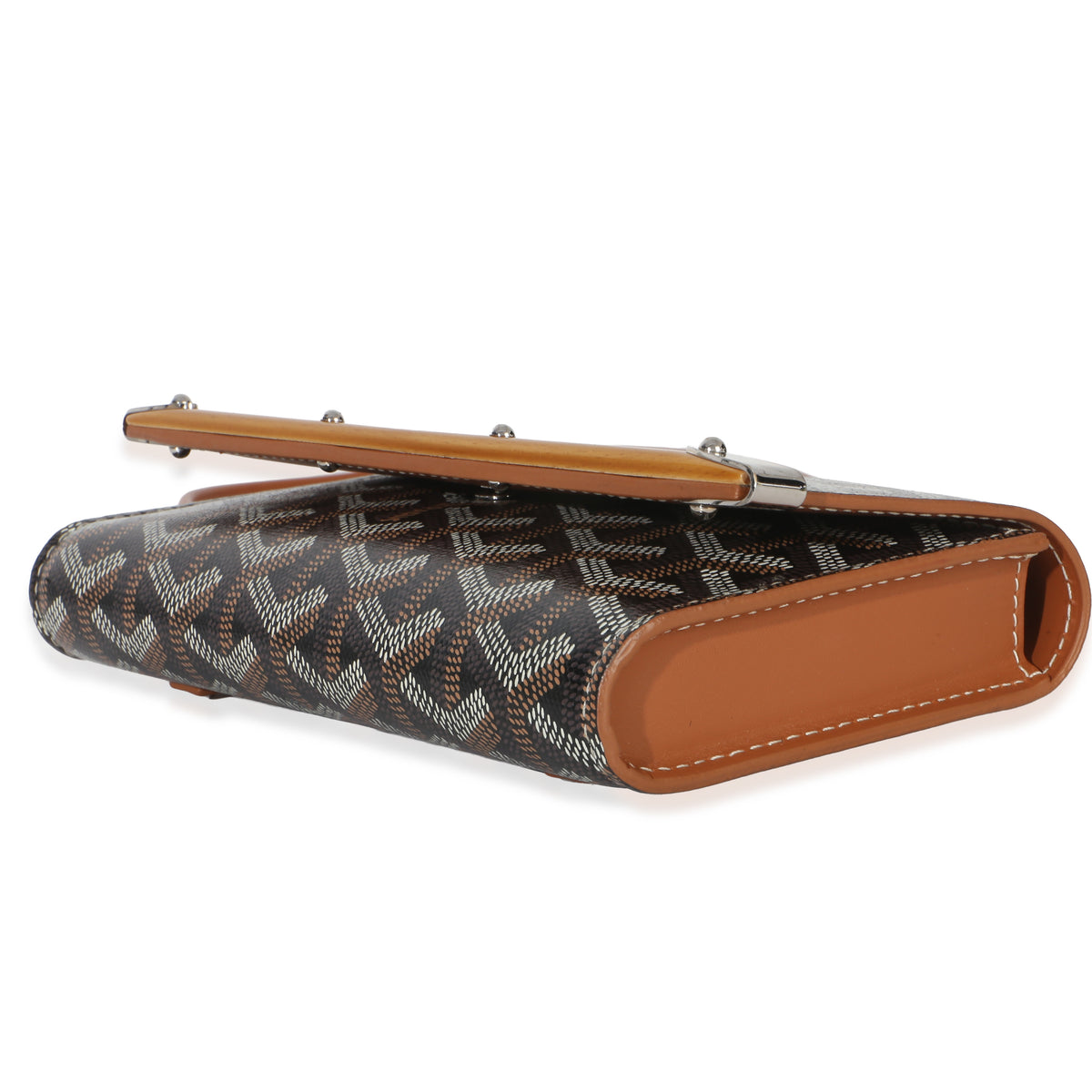 Goyard Gold Black ine Monte Carlo Mini Clutch Handbag 6