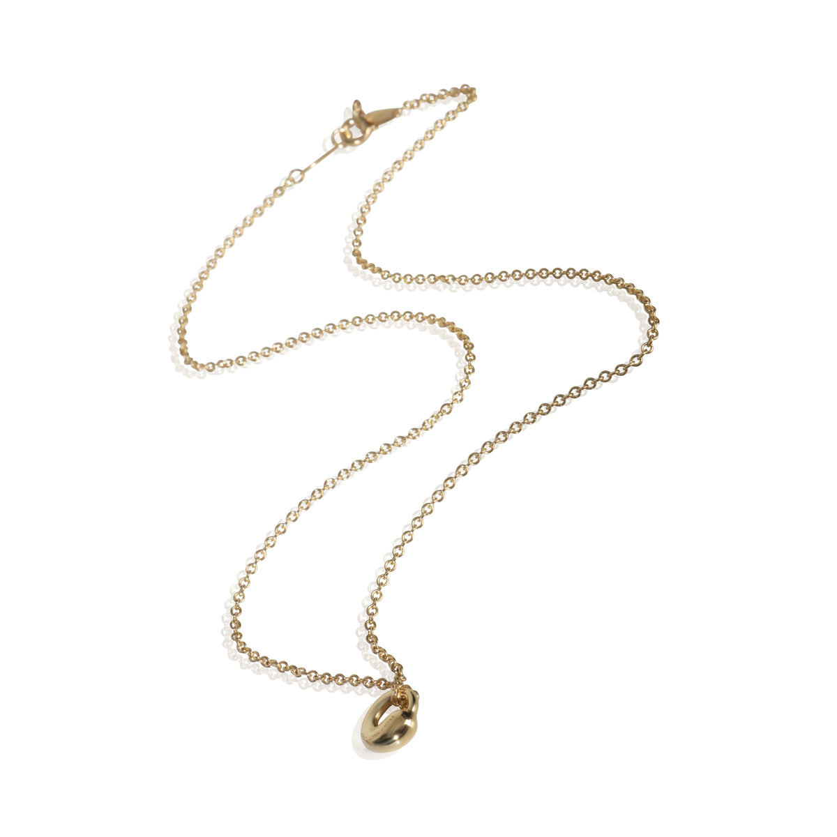 Tiffany & Co. Yellow Gold  Elsa Peretti Small Eternal Circle Pendant pv