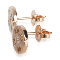 Tiffany & Co. Rose Gold Diamond Atlas Earrings sv