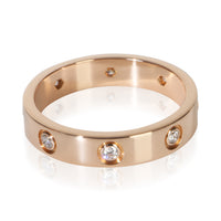 Cartier Rose Gold Diamond Small Model Love Ring pv