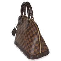 Louis Vuitton Damier Ebene Canvas Alma PM Handbag 2