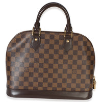 Louis Vuitton Damier Ebene Canvas Alma PM Handbag 5