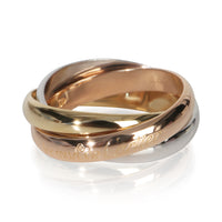 Cartier 3 Tone Gold  Les Must de  Trinity Ring fv