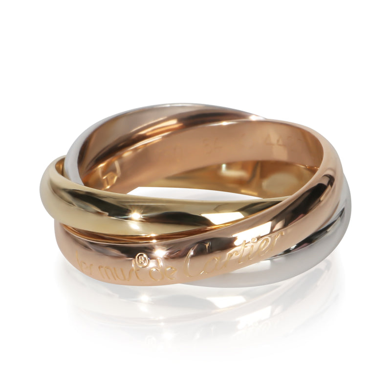 Cartier 3 Tone Gold  Les Must de  Trinity Ring fv