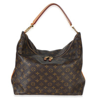 Louis Vuitton Monogram Canvas Sully MM Handbag fv
