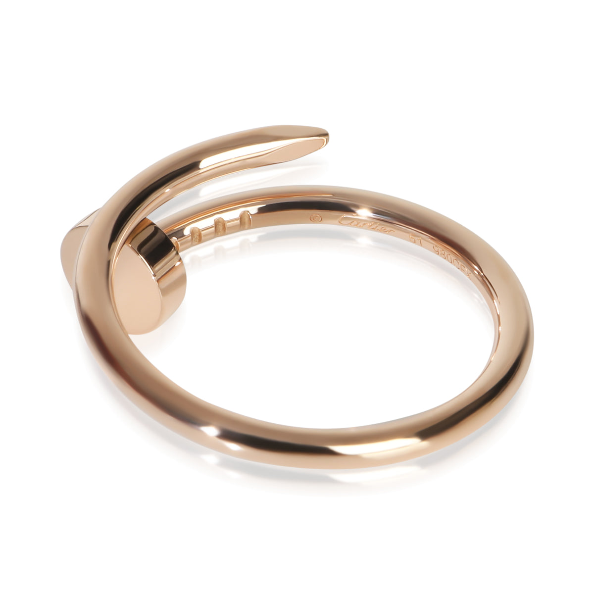 myGemma 18K Rose Gold  Small Model Juste Un Clou Ring pv